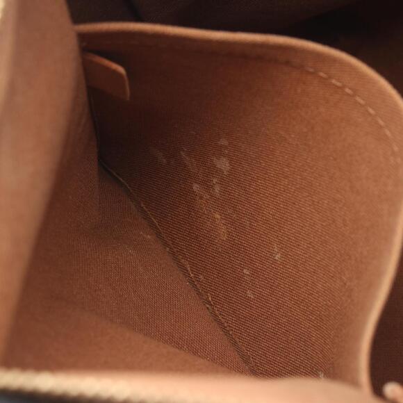 LOUIS VUITTON Authentic Brown Monogram Leather Lockit Bag - Picture 6 of 11